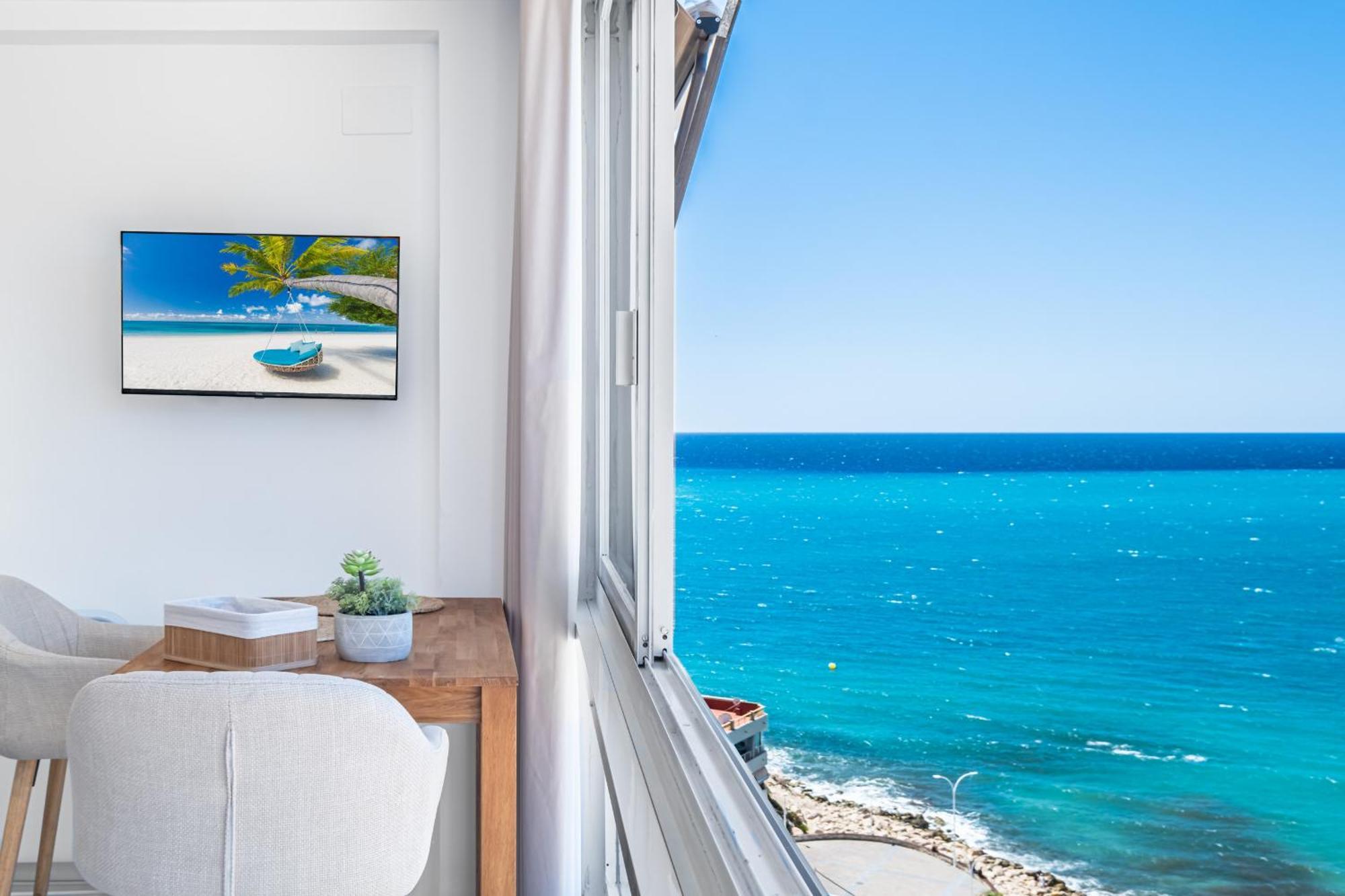 Atalaya Beach Apartments Sea View Finestrat Exteriör bild